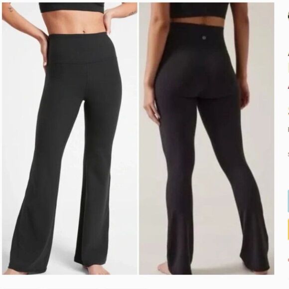 ATHLETA Transcend Slim Pant Black Size Small - Picture 1 of 8